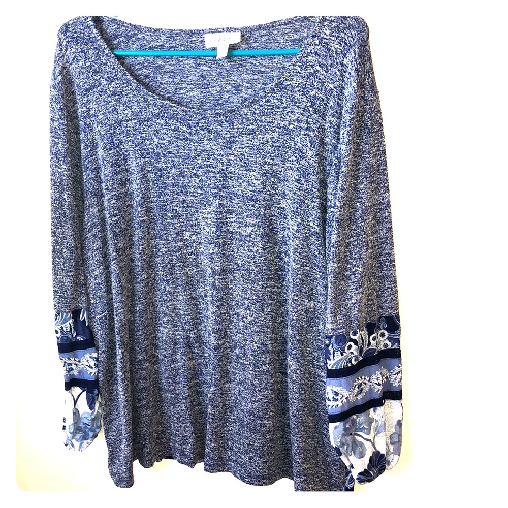 Mixed media top